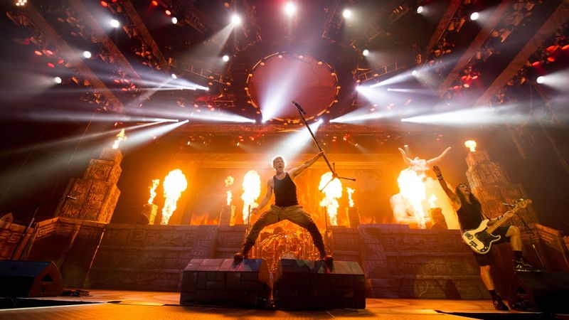 IRON MAIDEN: BURNING AMBITION Backdrop Image
