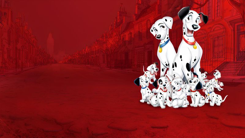 One Hundred and One Dalmatians Poster Landscape Image