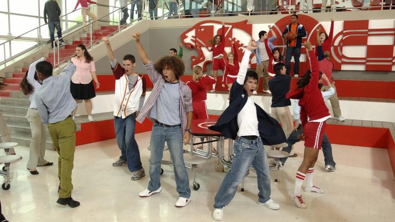 High School Musical Backdrop Image