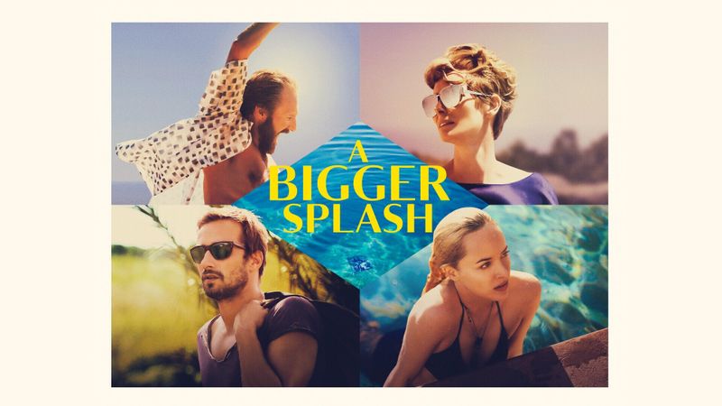 A Bigger Splash Poster Landscape Image