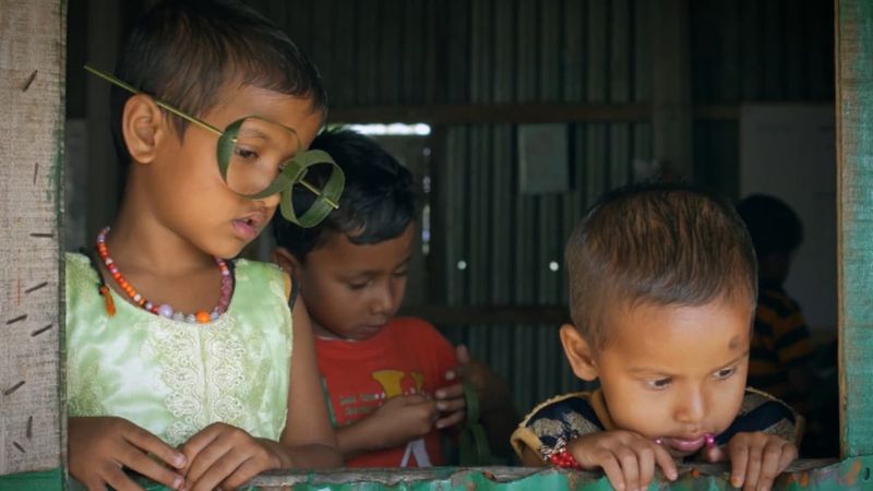 The Hexagonal Hive and a Mouse in a Maze Backdrop Image
