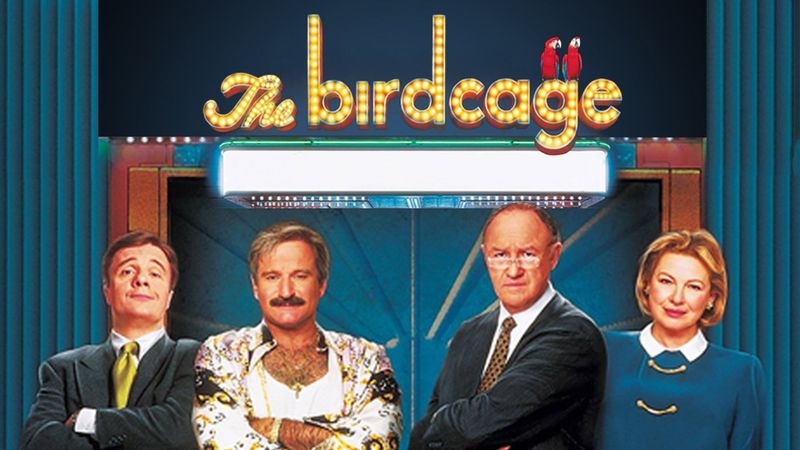 The Birdcage Poster Landscape Image