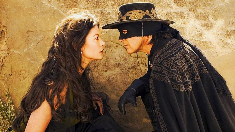 The Mask of Zorro Backdrop Image