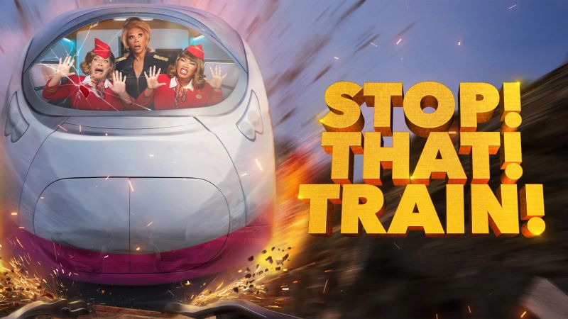 Stop! That! Train! Poster Landscape Image