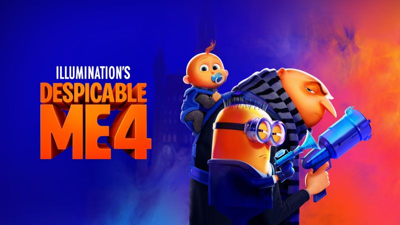 Despicable Me 4 Poster Landscape Image