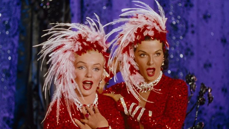 Gentlemen Prefer Blondes Backdrop Image