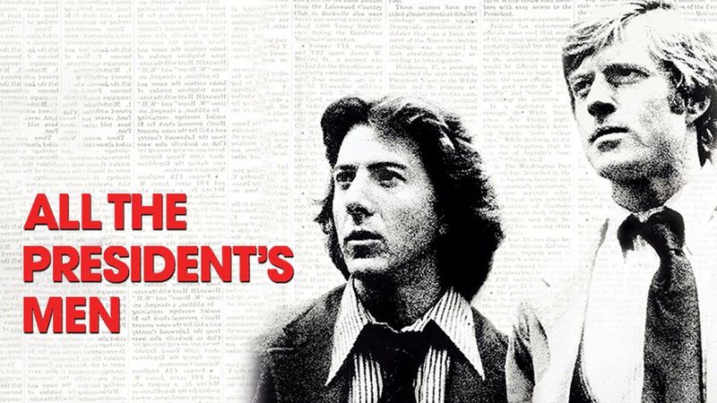All the President's Men Poster Landscape Image