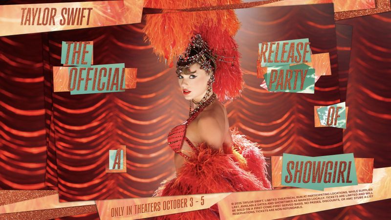 Taylor Swift | The Official Release Party of a Showgirl Poster Landscape Image