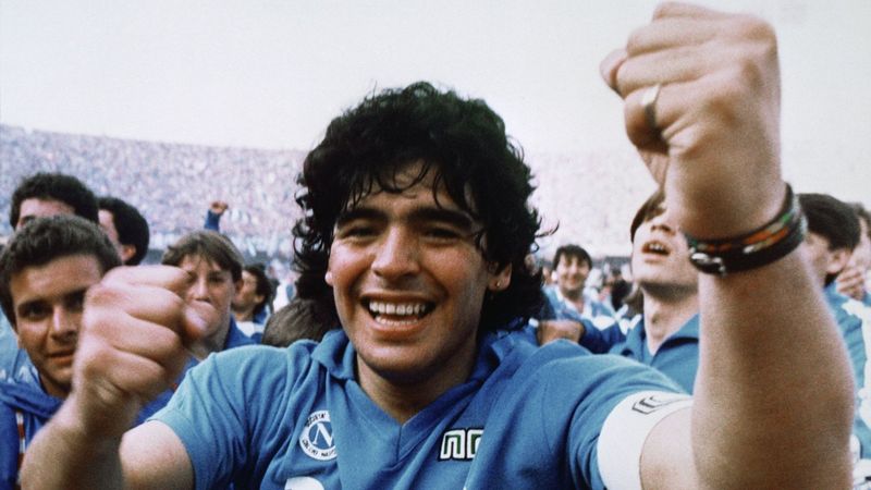 Diego Maradona Poster Landscape Image